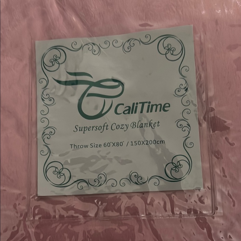 CaliTime Supersoft Cozy Blanket